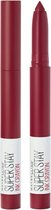 Maybelline SuperStay Ink Crayon Matte Lippenstift - 50 Own Your Empire - Rood - 14 gr