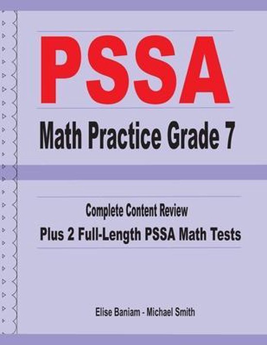 PSSA Math Practice Grade 7 - cover