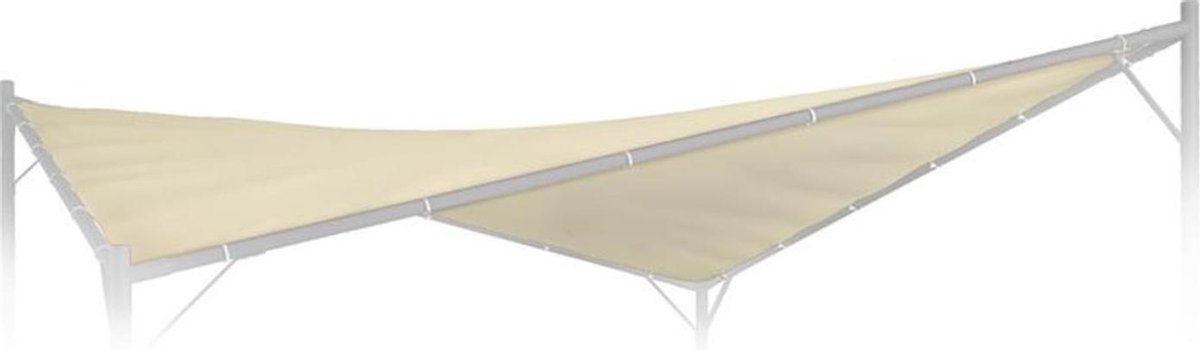 Sombra pergola reservedak 180 g/cm² polyester accessoire beige