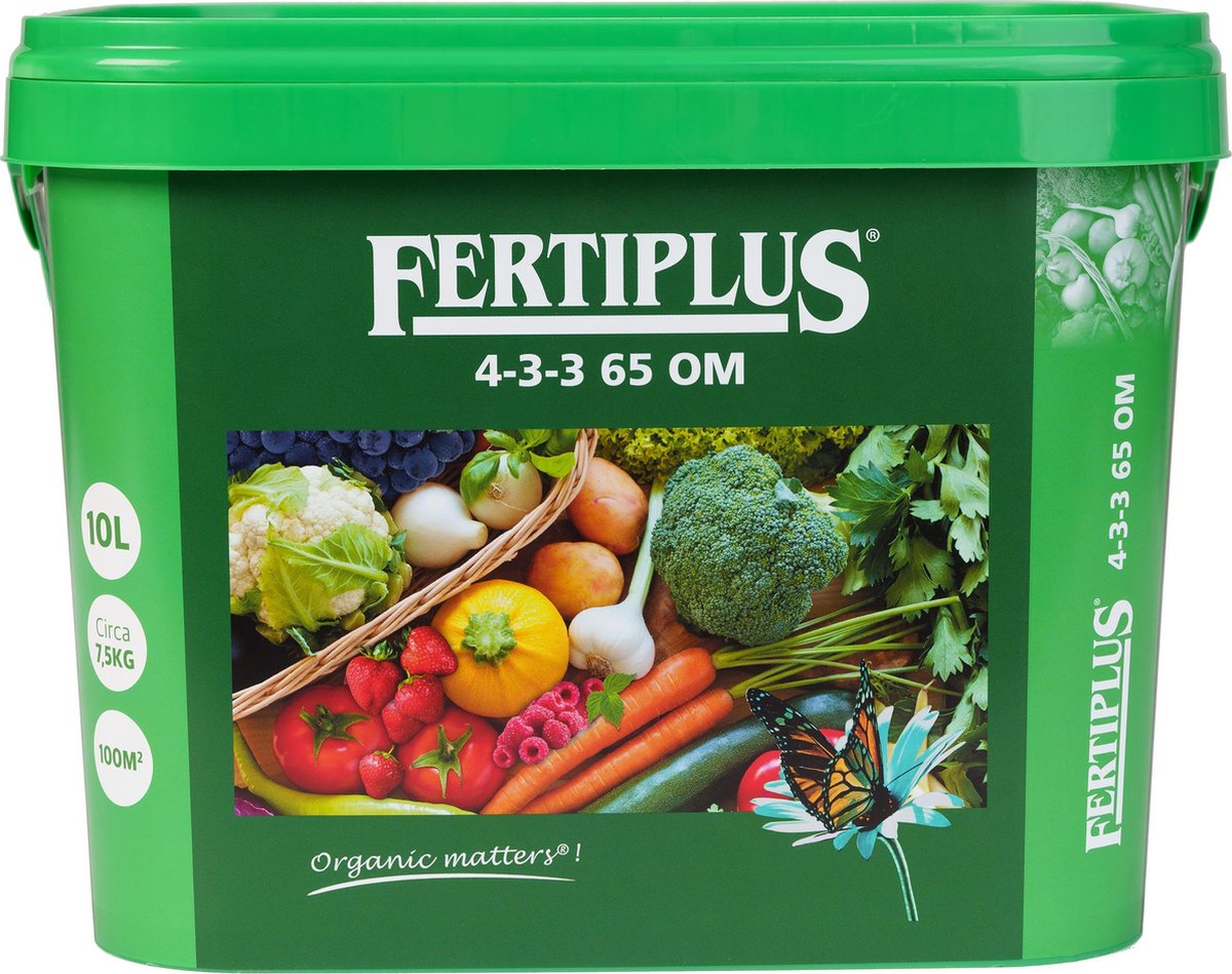 Fertiplus® Organische Mestkorrel - Universeel - Emmer - 7.5 kg