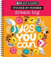 Brain Games - Sticker by Number- Sticker by Number: Dream Big