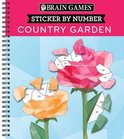 Brain Games - Sticker by Number- Brain Games - Sticker by Number: Country Garden