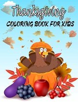 Thanksgiving Coloring Book For Kids