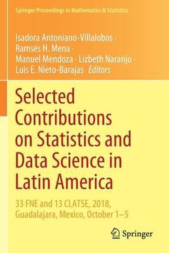 Selected Contributions on Statistics and Data Science in Lat ... - cover