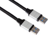 HQ - USB 3.0 Kabel - Zwart - 1.8 meter