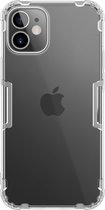 Nillkin Nature Apple Hoesje geschikt voor iPhone 12 Mini - TPU Transparant/Wit
