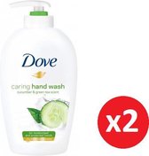 DOVE Care Hand Wash Handzeep - Moisterising Crème - 250ml x 2