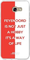 6F hoesje - geschikt voor Samsung Galaxy A5 (2017) -  Transparant TPU Case - Feyenoord - Way of life #ffffff