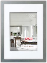 Icar Houten Passe-Partout Fotolijst Expo S1 Zilver 10x15 cm