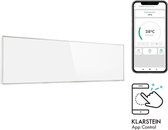 Klarstein Wonderwall Smart Infrarood Verwarming Elektrische Verwarming - 100 X 30 Cm - 300W - Ir Comfortheat - App Bediening - Wandmontage - Ideaal Voor Mensen Met Allergie: Geen O