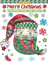 merry christmas coloring book for adults