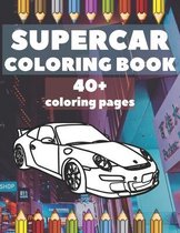 Supercar Coloring Book