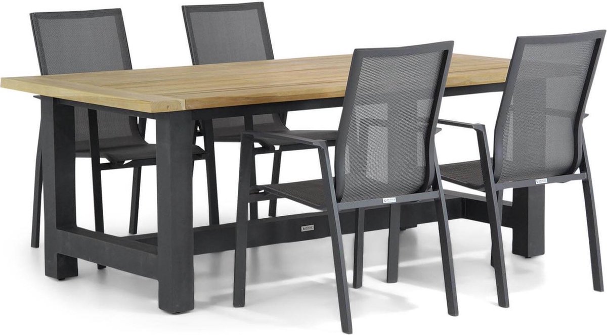 Lifestyle Ultimate/San Francisco 200 cm dining tuinset 5-delig