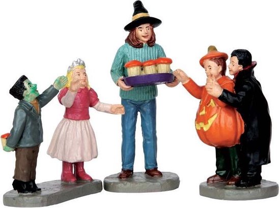 Lemax - Tasty Treats -  Set Of 3 - Kersthuisjes & Kerstdorpen