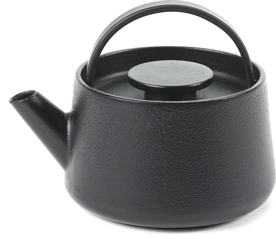Serax by Sergio Herman theepot | Inku | 600ml | gietijzer | met rvs theefilter