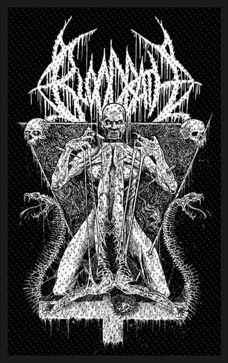 Bloodbath - Morbid Antichrist Patch - Zwart