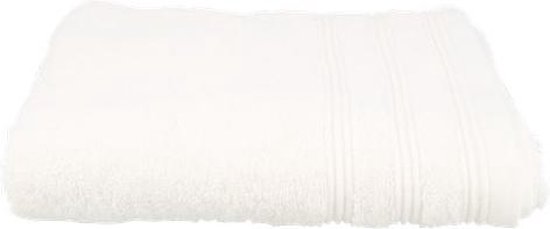 DONZA - Hotel Serviette - Serviette de bain Wit 50x100 cm - super doux en coton peigné / 550 GSM lourd serviettes de bain - qualité serviette Hotel - Serviette de bain - serviette de bain - Super soft - Serviettes - serviette de bain -