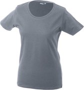 James and Nicholson Dames/dames Basic T-Shirt (Heide Grijs)