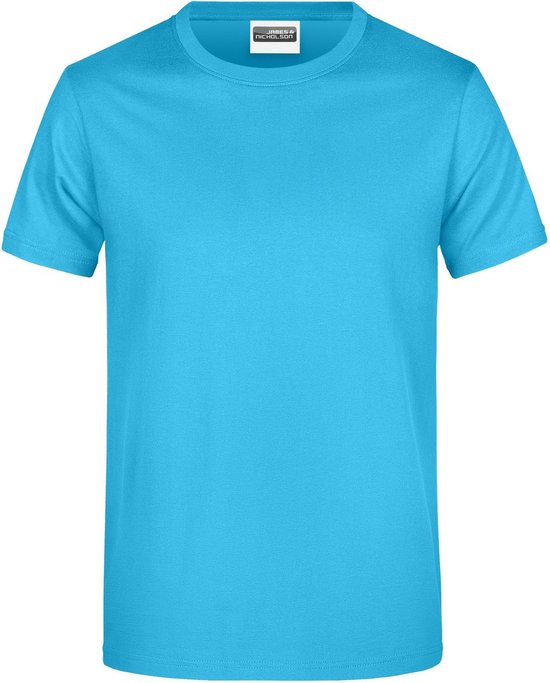 James And Nicholson Heren Ronde Hals Basic T-Shirt (Turquoise)