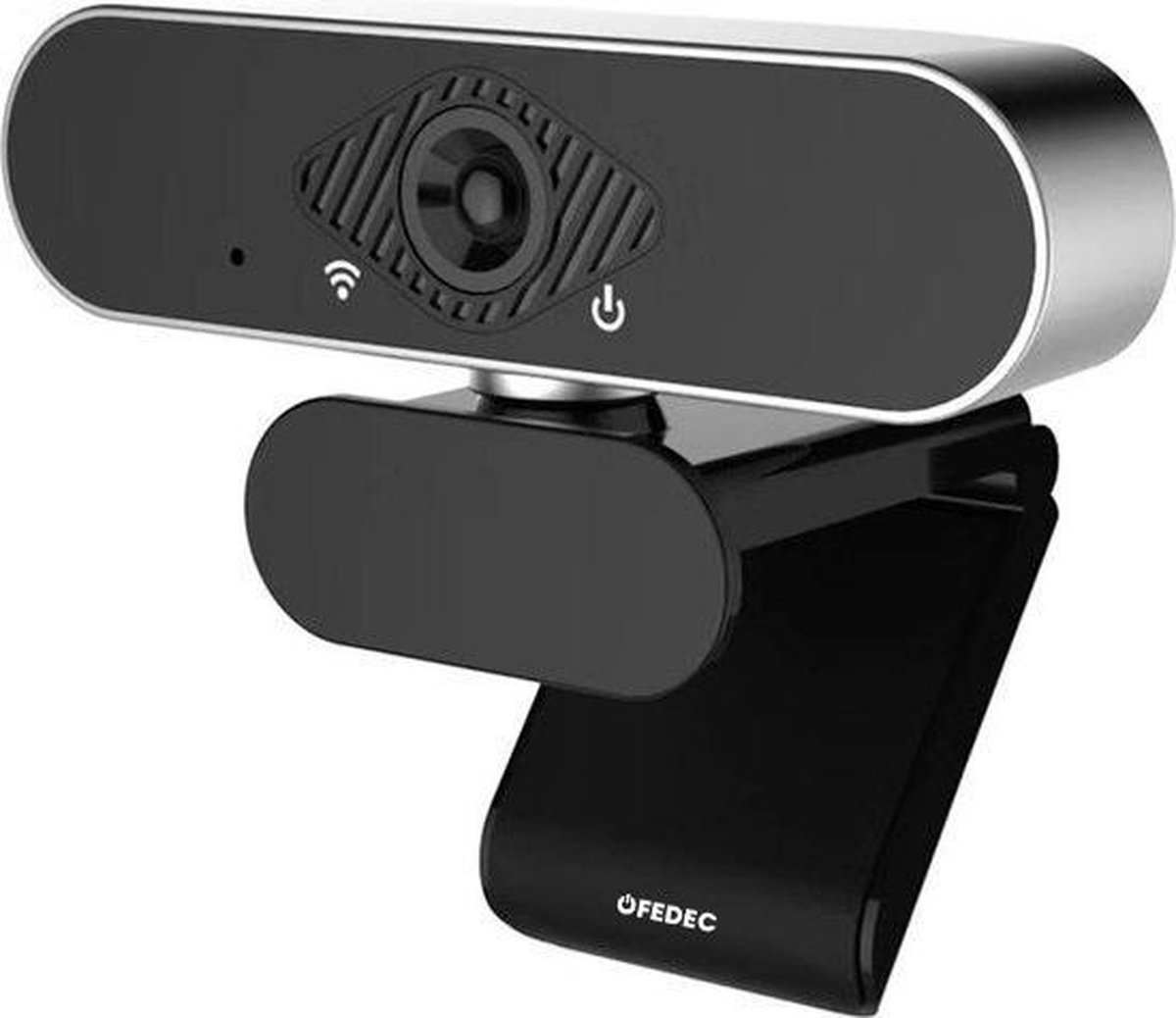 FEDEC Desktop Webcam - Gemakkelijke installatie - 1920 x 1080P - Zwart