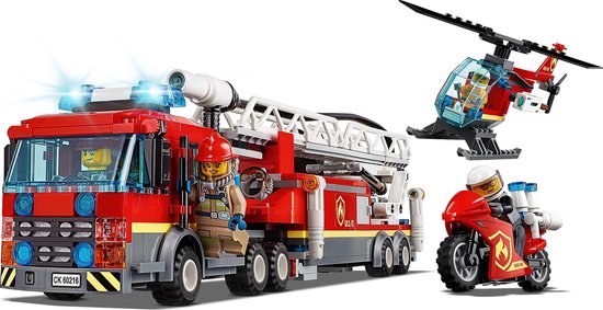 LEGO City Brandweerkazerne in de Stad - 60216 | bol.com