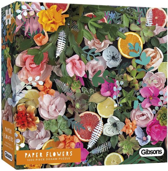 Distributie Zachtmoedigheid rechtop Paper Flowers Puzzel (1000 stukjes) | bol.com