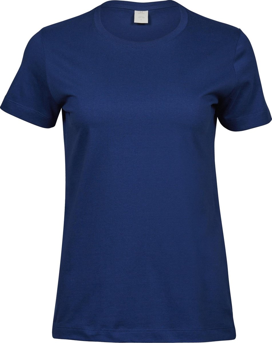Tee Jays Dames/dames Sof T-Shirt (Indigoblauw)
