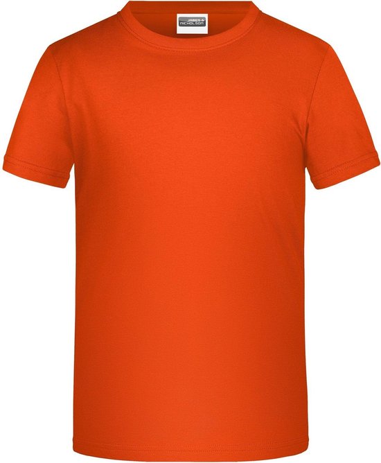 T-shirt Basic pour enfants James And Nicholson ( Oranje)