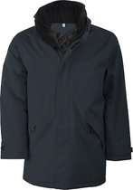 Kariban Heren Parka Performance Jacket (Donkergrijs/Zwart)