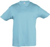 SOLS Kinderregent T-Shirt met korte mouwen (Blauw Atol)