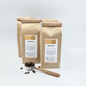 Amaretto gearomatiseerde koffiebonen - 1kg
