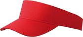 Myrtle Beach Volwassenen Unisex Fashion Sunvisor (Rood)