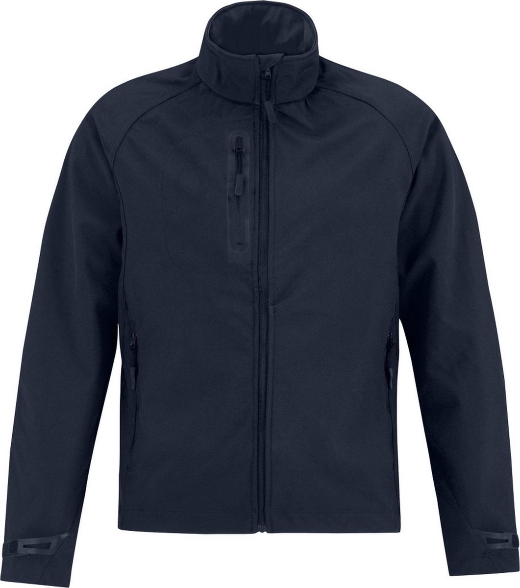 B&C Mens X-Lite Softshell Jacket Blauw