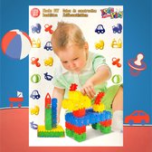 Bouwblokken | Compatible met grote merken | 3 - 5 jaar | 120 blokken