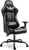 Aminiture - E-Sports - Game stoel - Ergonomisch - Bureaustoel - Verstelbaar - Racing - Gaming Chair - Zwart