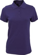 SOLS Dames/dames Prime Pique Polo Shirt (Donkerpaars)