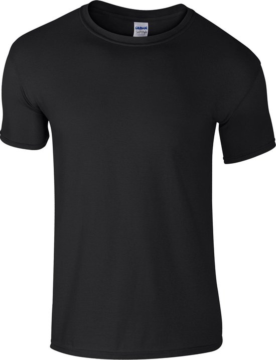 Gildan Heren Crew T-Shirts, Multipack Ondergoed (Pack van 5), Zwart/Sport Grijs/Houtskool (5-pack), S