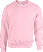 Gildan Heavy Blend Sweatshirt unisexe à col rond pour adultes (rose clair)