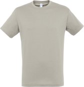 SOLS Heren Regent T-Shirt met korte mouwen (Lichtgrijs)
