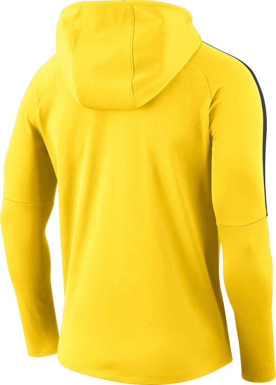 Il bloem rommel Nike Academy 18 Sweater Met Kap Kinderen - Geel / Antraciet | Maat: 140 |  bol.com