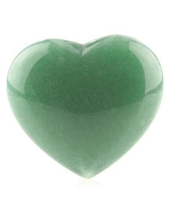 Ruben groen edelsteen hart 25 bol.com