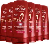 -L'Oréal Paris Elvive Color Vive Conditioner - 6 x 200 ml - Gekleurd Haar - Voordeelverpakking-aanbieding