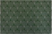 4x Placemat Arch groen - 30x45cm - PVC geweven - onderlegger - tafeldecoratie - tafel dekken
