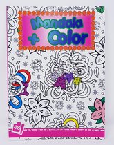 MANDALA KLEURBOEK VOOR VOLWASSENEN - 48 KLEURPLATEN