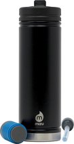 MIZU V7 360 Everyday Kit Geïsoleerde Drinkfles 620ml, zwart