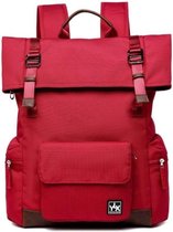 YLX Original Backpack 2.0. Baksteen rood. Recycled Rpet materiaal. Eco-friendly