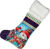 Kerst sok - Christmas Stocking - Snowman