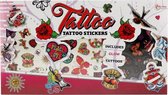 Tattoo - Kindertattoo - Roze - Tattoo stickers - 57 Delig