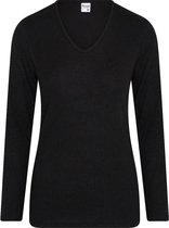 Beeren dames Thermo shirt lange mouw 07-086 zwart-XL