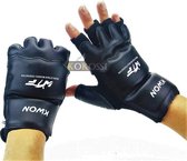 MMA handschoenen - Freefight handschoen - Vechtsport - Boksen - Zwart - Maat Onesize